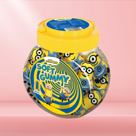 Gummies Minions – Bonbons gélifiés fourrés à la myrtille