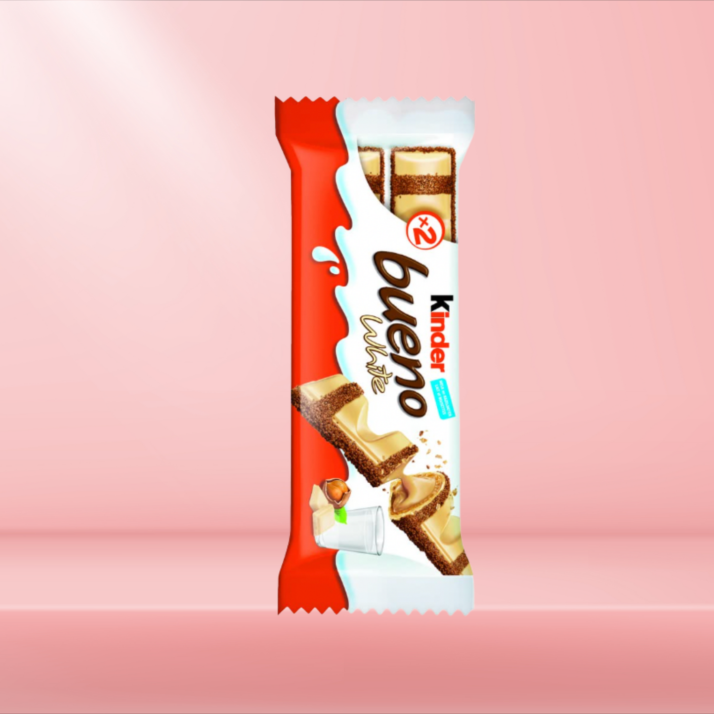 Kinder Bueno White – Chocolat blanc et fourrage onctueux