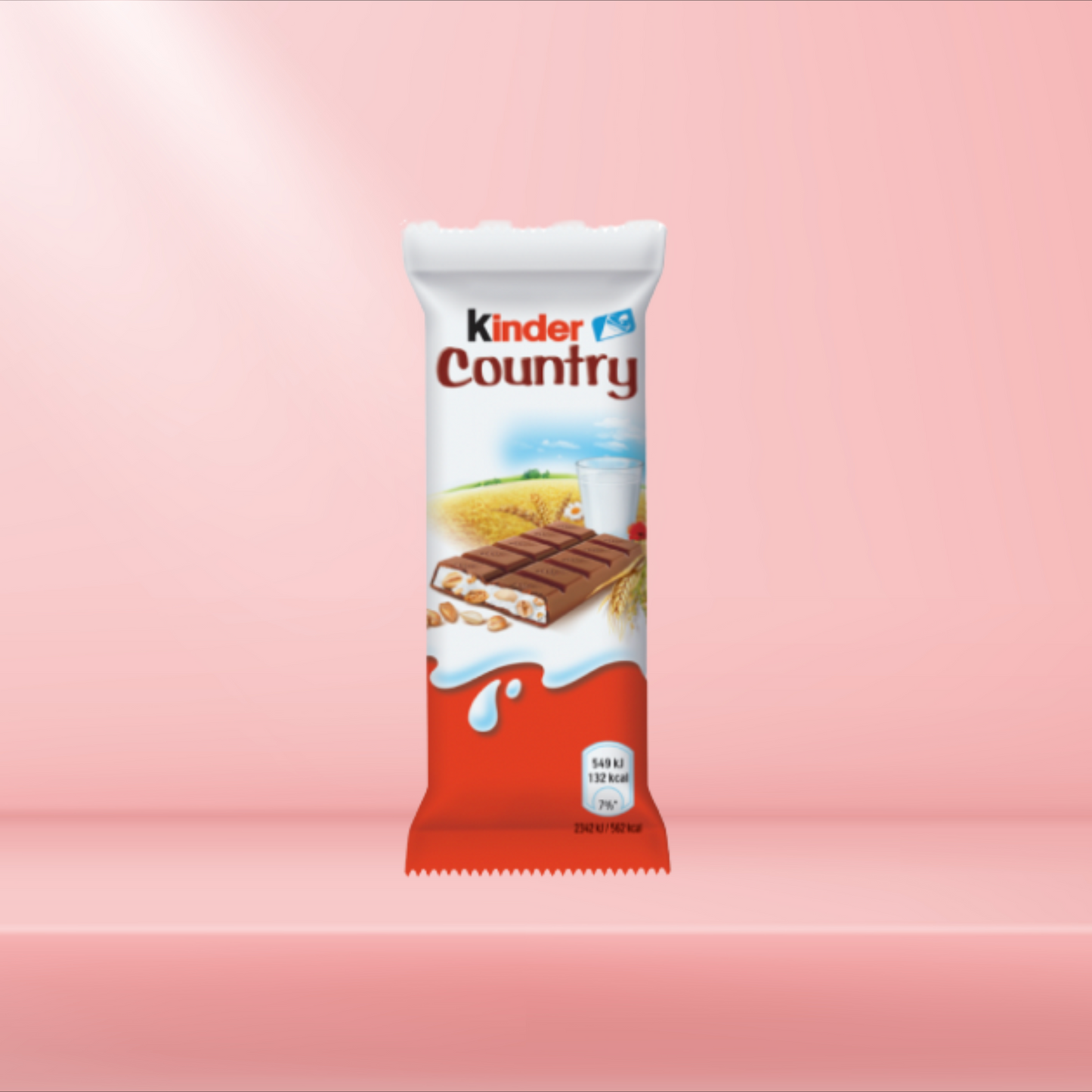 Kinder Country – Chocolat au lait et riz soufflé croustillant