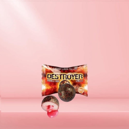 Tête brûlé cœur coulant fraise