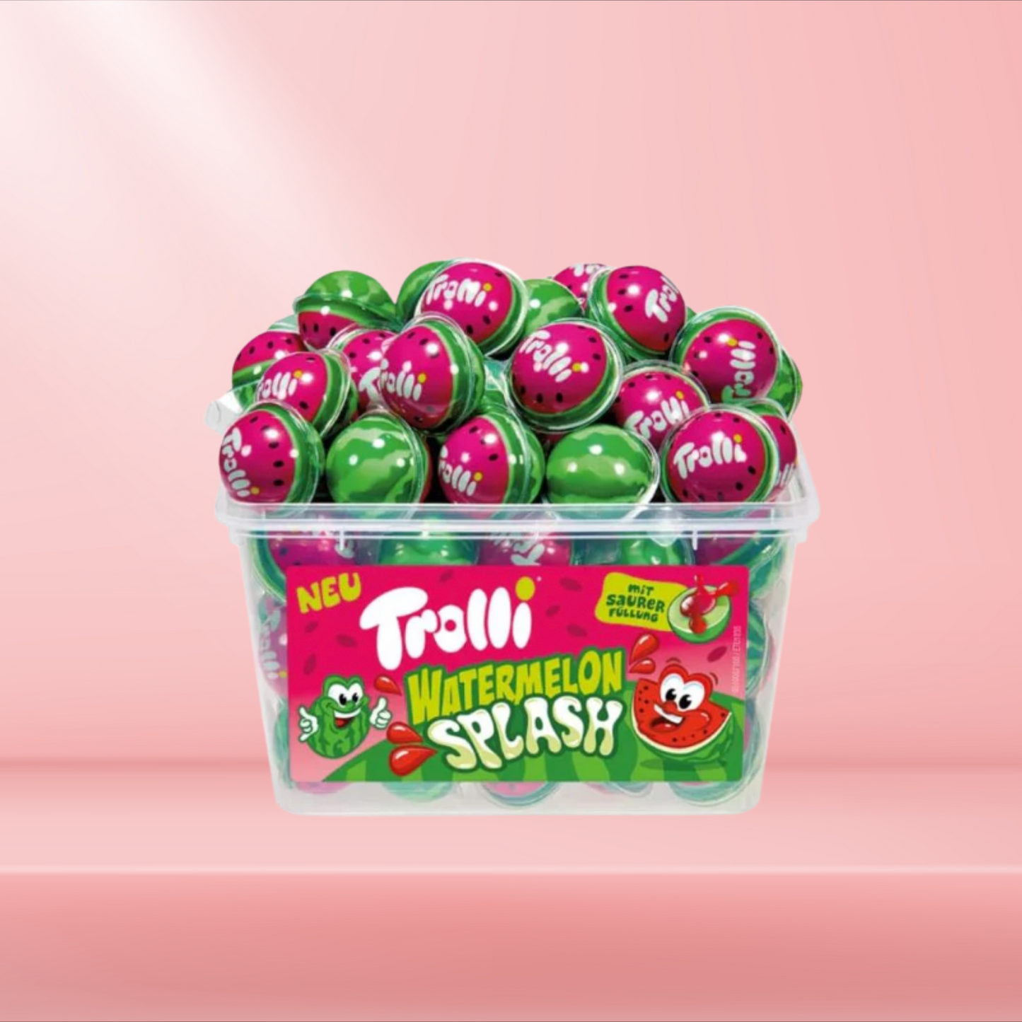 Trolli Watermelon Splash – Bonbons fourrés à la pastèque
